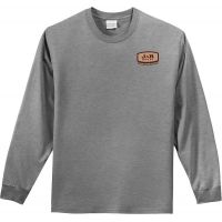 20-PC61LS, Small, Athletic Heather, Chest, J&B Group.